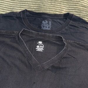 Men’s 2-Pack Black T-Shirts
